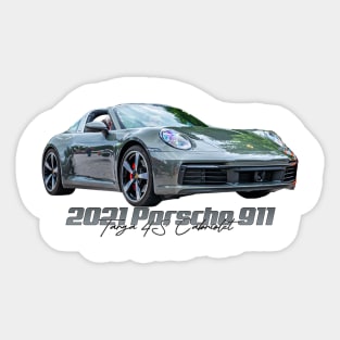 2021 Porsche 911 Targa 4S Coupe Sticker